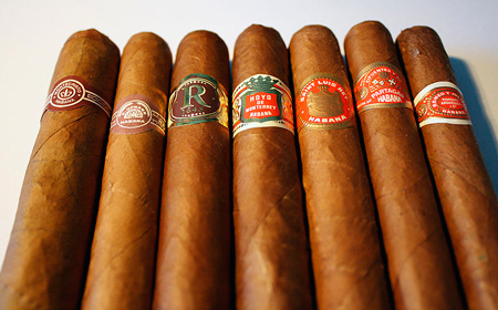Кубинские сигары разных марок