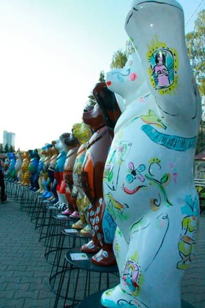Выставка United Buddy Bears в Екатеринбурге