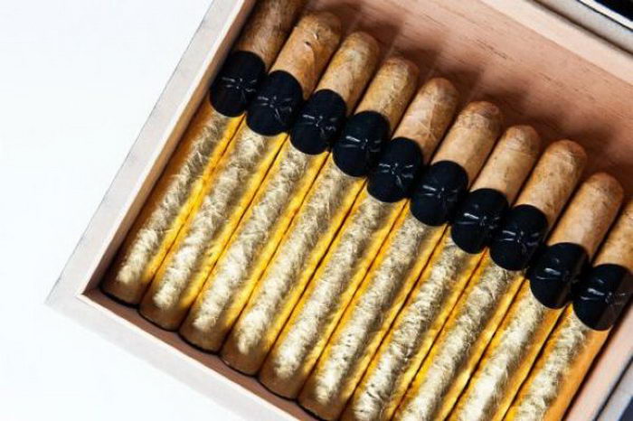 Золотые сигары Black Tie Gold Hand-Rolled Cigar