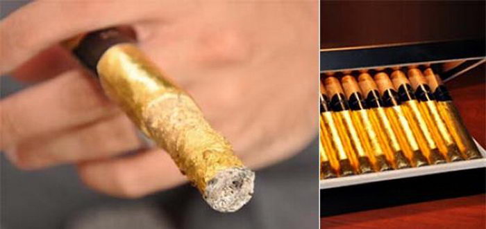 Золотые сигары Black Tie Gold Hand-Rolled Cigar